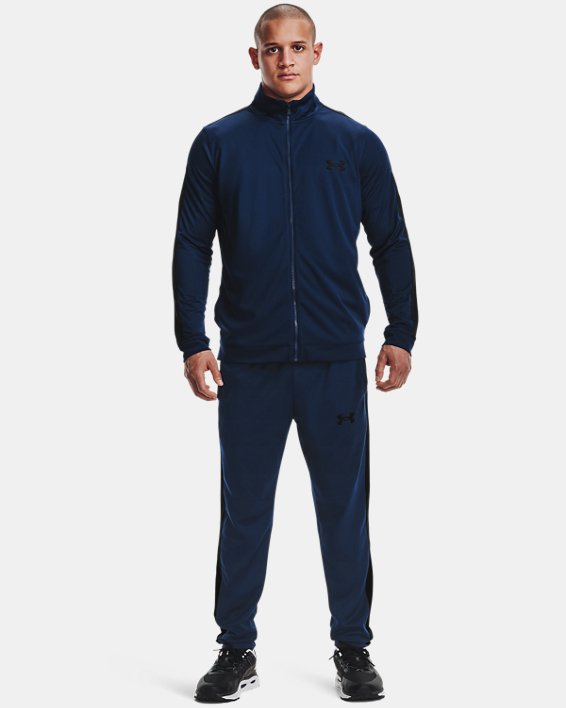 Men's UA Knit Track Suit, Navy, pdpMainDesktop image number 1